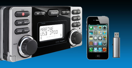 Clarion CMD 8 ipad Clarion CMD 8 ipod